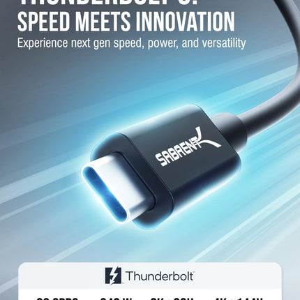SABRENT Thunderbolt 5 Cable 3ft