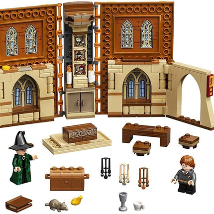 LEGO Harry Potter Hogwarts Moment: Transfiguration Class 76382 Professor McGonagall Room; Collectible Playset, New 2021 (240 Pieces)