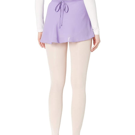 Bloch Dance Women's Vera Georgette Ballet Wrap Skirt, Lavender, One Size