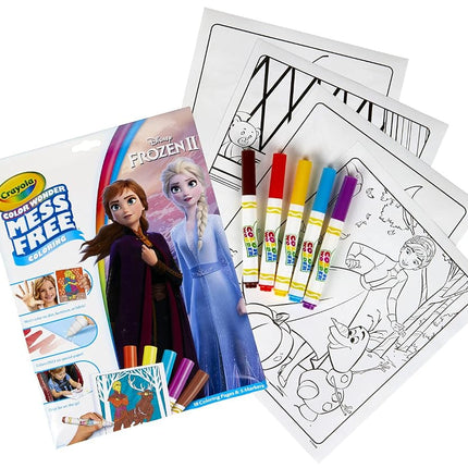 CRAYOLA COLORING PAD & MARKR FROZEN 2