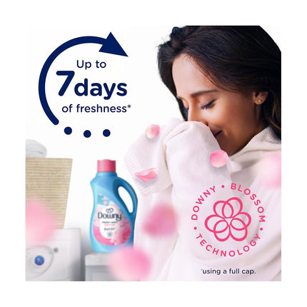 Downy Ultra Laundry Liquid Fabric Softener (Fabric Conditioner), April Fresh, 44 fl oz, 60 Loads