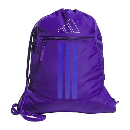 adidas Alliance Sackpack, Pure Purple/White/3, One