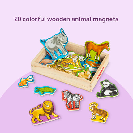 Flair Wooden Animal Magnets: Wooden Animal Magnets