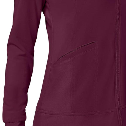 Cherokee Women's iFlex CK303 Zip Front Warm-up Jacket