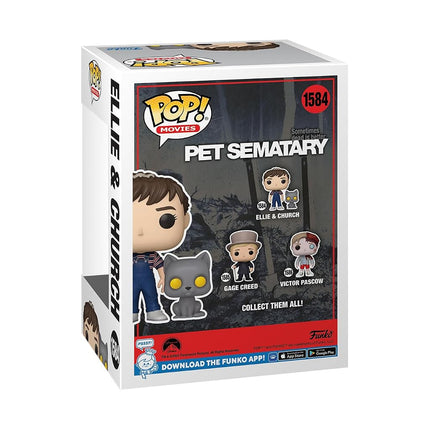 Funko POP! & Buddy: Pet Sematary 1986 - Ellie Creed & Church