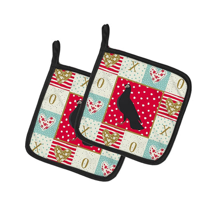 Caroline's Treasures potholders, Multicolor, 7.5HX7.5W