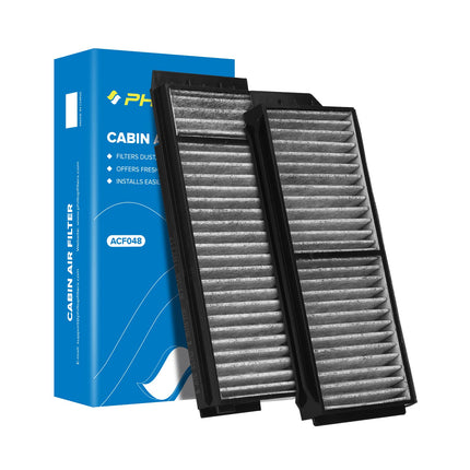 PHILTOP Cabin Air Filter w/Activated Carbon, Compa