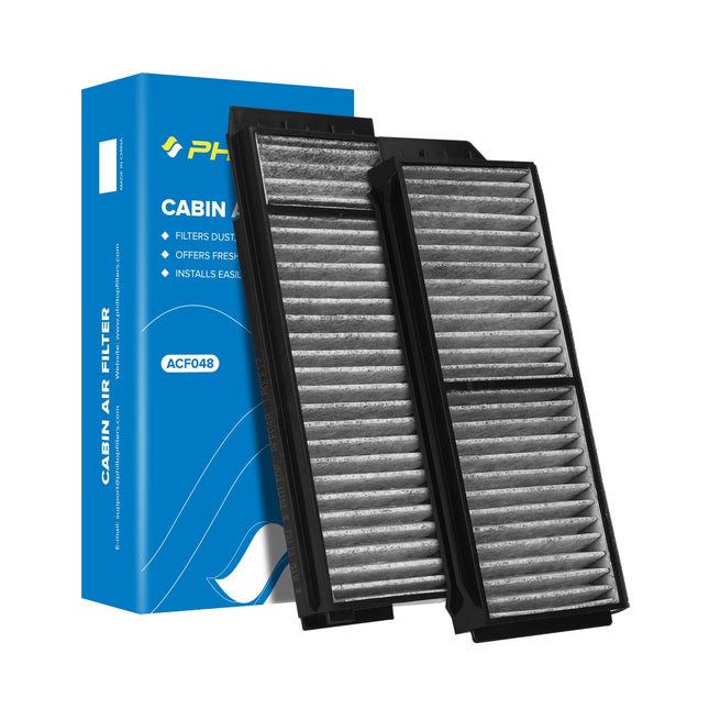 PHILTOP Cabin Air Filter w/Activated Carbon, Compa