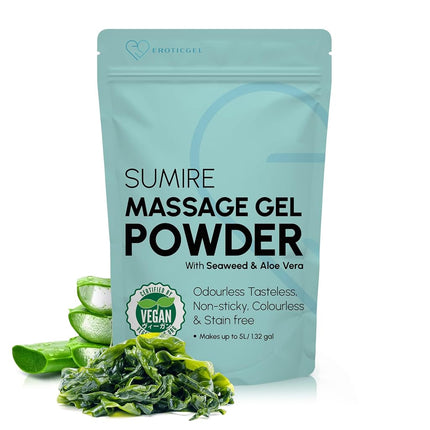 Japanese Nuru Massage Gel Powder Sumire 50g, Aloe,