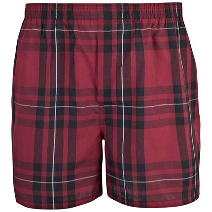 Gildan Men's Underwear Boxers, Multipack, Mixed Red/Grey (5-Pack), S (Pack of 5)