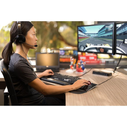 Kensington Wired USB Stereo Headset with Noise-Cancelling Microphone