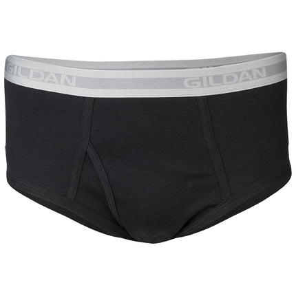 Gildan Men's Brief Underwear Multipack, Grey/Black (6 Pack), XL