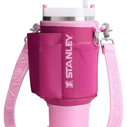 STANLEY Vaso térmico con asa Quencher de 40 oz color fucsia