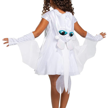 Light Fury Classic How to Train Your Dragon Child Costume