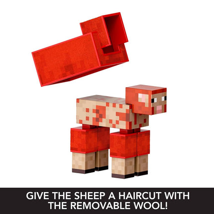 Mattel Minecraft Diamond Level Sheep Action Figure