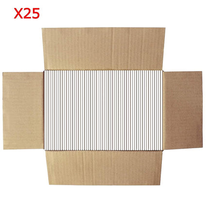 RLAVBL 6x4x3 Inches Shipping Boxes Set of 25, White Small Corrugated Cardboard Box, Mailer Boxes for Packing Small Business