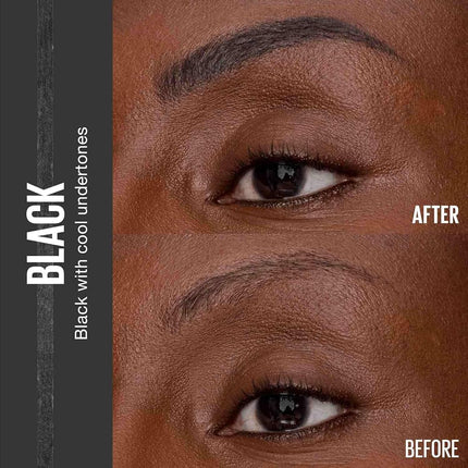 MAYBELLINE - Brow Ultra Slim Defining Eyebrow Pencil Black 264-0.003 oz (90 mg