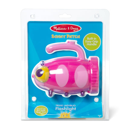 Linterna Mariquita Trixie de Melissa & Doug Sunny Patch con Mango Fácil de Sujetar