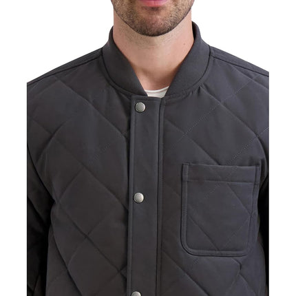 Chaqueta de abrigo informal impermeable para hombre Cole Haan, color tostado, M