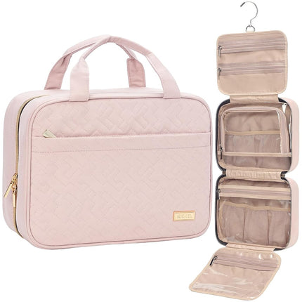 NISHEL Travel Toiletry Bag for Women, Portable Han