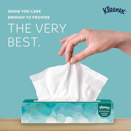 Kleenex 21400 Facial Tissues, 2 Ply, White, 36 cartons x 100 Sheets