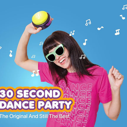 30 Second Dance Party - The Button | Dance Party Button with Music | Gag Gifts | Office Toys