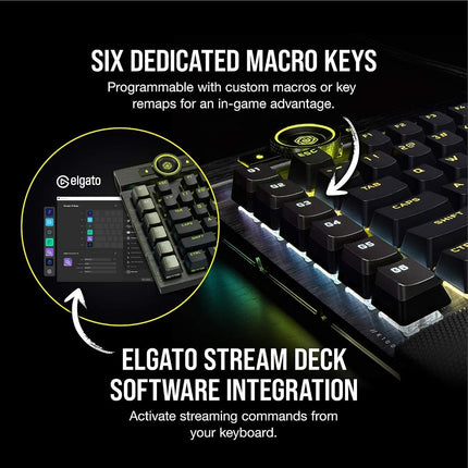 K100 Rgb Keyboard Usb Qwertz