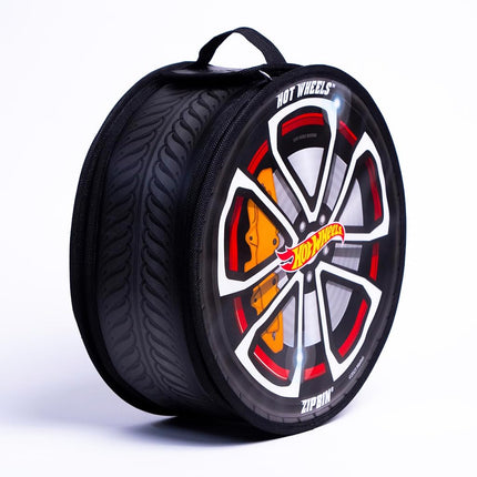 Hot Wheels PETERKIN Wheelie ZipBin Playmat and Storage | Storage for 100 cars and race track playmat! | Toy Cars & Motors | Ages 3+