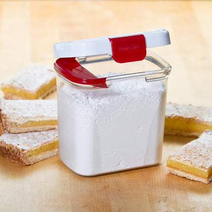 Prep Solutions by Progressive Powdered Sugar Keeper, 1.4 Quart, 1 Pound Bag Capacity