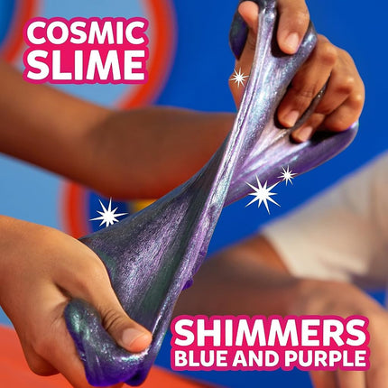 Elmer's GUE Paquete variado de slime prefabricado - Slime transparente, perfumado y con brillantina, relleno para medias para niños y niñas, 4 unidades