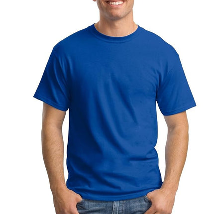 Hanes Men's 4 Pack Short Sleeve Comfort Soft T-Shirt, Deep Royal, XX-Large