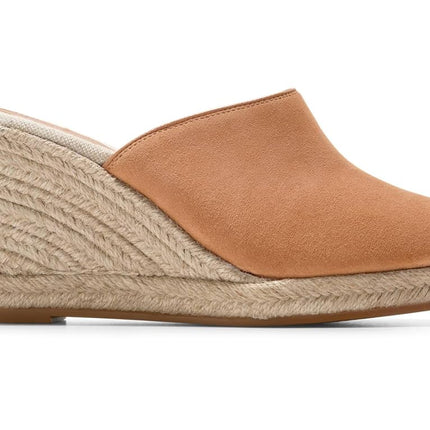 Cole Haan Women's Cloudfeel Southcrest Mule Sandal, Pecan Suede, 7 UK