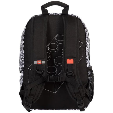 LEGO Iconic Prints Kids Backpack Bookbag for Travel, On-the-Go, Back to School, Boys and Girls, Crowd Color Me, One Size, Classic Style