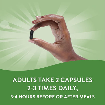 Nature's Way - Activated Charcoal 280 mg. - 360 Capsules