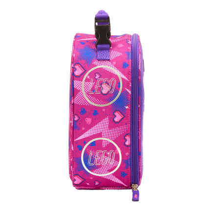 LEGO CHARACTER Lunch Box, Insulated Soft Reusable Lunch Bag Meal Container for Boys and Girls, Perfect for School or Travel, Meal Tote - BUTTERFLY GIRL, Butterfly Girl, One Size, Lunch Box