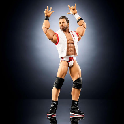 Mattel WWE Elite Figure and Accessories, Series #120, 6 inches LA Knight Collectible with 25 Points of Articulation and Interchangeable Hands