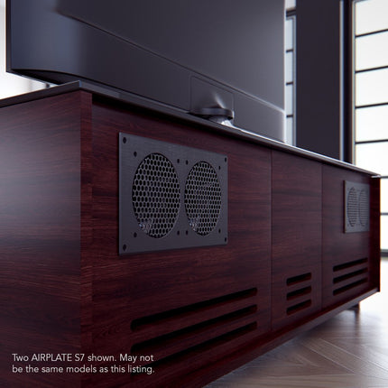 AC Infinity AIRPLATE S7, Quiet Cooling Fan System 30cm with Speed Control, for Home Theater AV Cabinet Cooling, 12-Inch