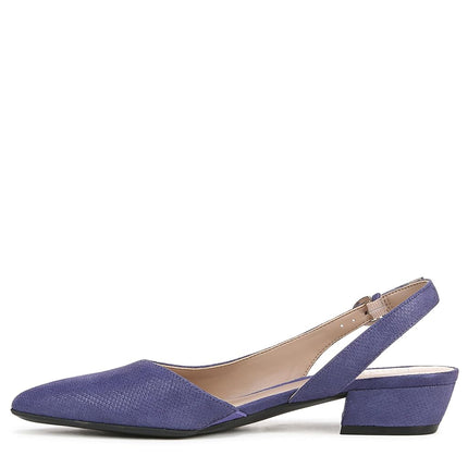 Naturalizer Women's Morrison2.0 Oxford, Future Dusk Blue Suede, 7 Wide
