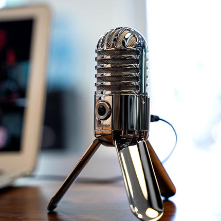 Samson Meteor USB Studio Cardioid Microphone - Titanium Black