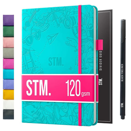 A5 Bullet Dotted Journal Notebook by STM | Thick B
