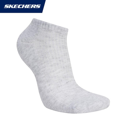 Skechers Women's 10-pack Half Terry Classic Low Cut Socks, Comfort-fit & Cushioned Footbed, Blue/Pink/Mint/Cool Heather/White, 8-10 UK