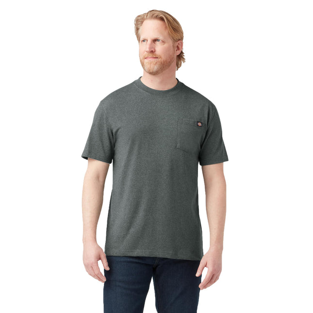 Dickies Men's Short Sleeve Heavyweight Crew Neck, 