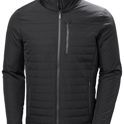 Helly Hansen Men's Crew Insulator Jacket 2.0, Ebon