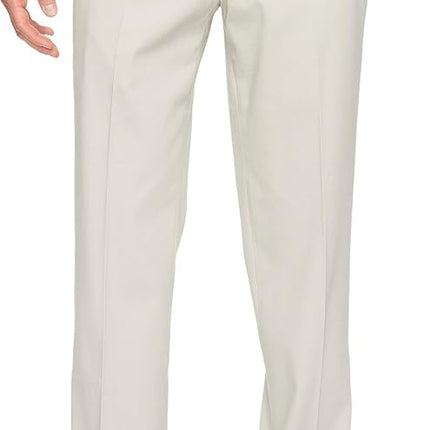 DOCKERS Men's Straight Fit Easy Khaki Pants, Cloud, 42W x 32L
