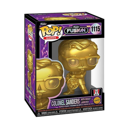 Funko Pop! Ad Icons: Fusion - Colonel Sanders - 1/6 Odds for Rare Chase Variant Fusion - Collectable Vinyl Figure - Gift Idea - Official Merchandise - Toys for Kids & Adults
