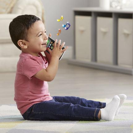Teléfono Emoji Chat & Count de LeapFrog, negro