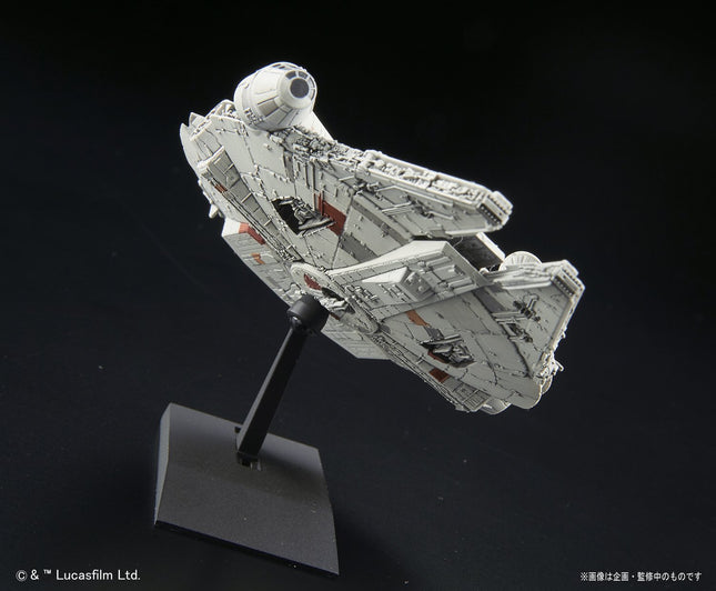 Maqueta de plástico Bandai Vehicle Model 006 Star Wars Millennium Falcon -Historia de Roue one-