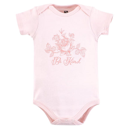 Hudson Baby Mamelucos de algodón unisex para bebé, Toile Floral, 6-9 meses