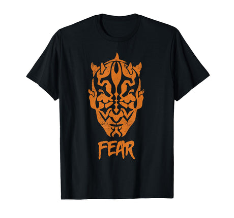 Star Wars Darth Maul Fear Halloween T-Shirt