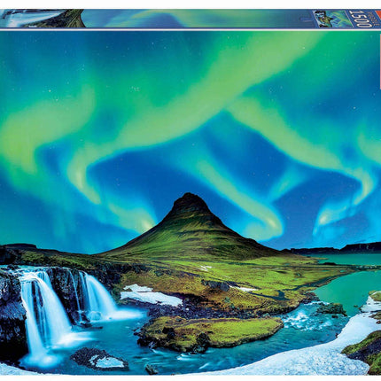 Educa Puzzle* - 1500 Pieces - Aurora Borealis, Ice